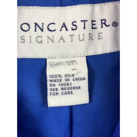 Womens Doncaster Signature Blazer - 100%  Dupioni Silk - Size 2 - Picture 8 of 16